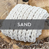 BIG LOViE Infinite Chunky Knit Little Minky Sand Blanket