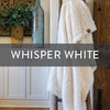 Plush Whisper White Blanket