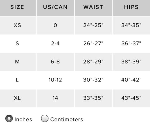 Size Chart – The D.Noble Collection