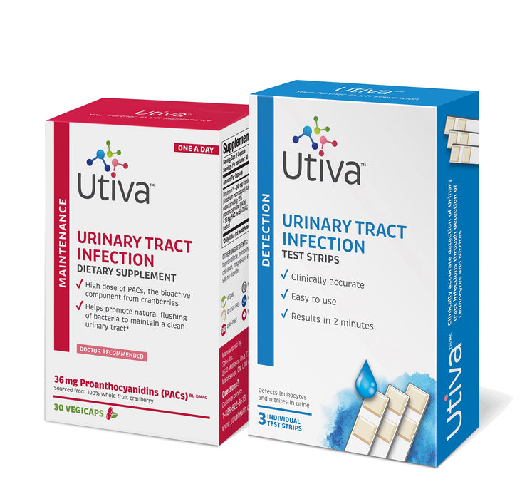 Utiva Utiva Uti Prevention 36mg Pac Supplement And Tests For Utis