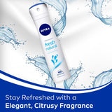 Nivea For Women Fresh Natural Deodorant, 150ml (Pack Of 3)