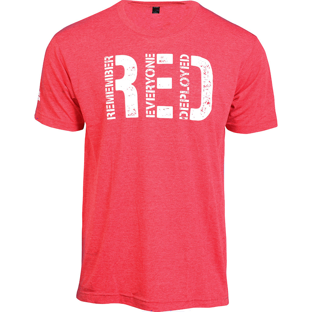 red remember everyone deployed shirt