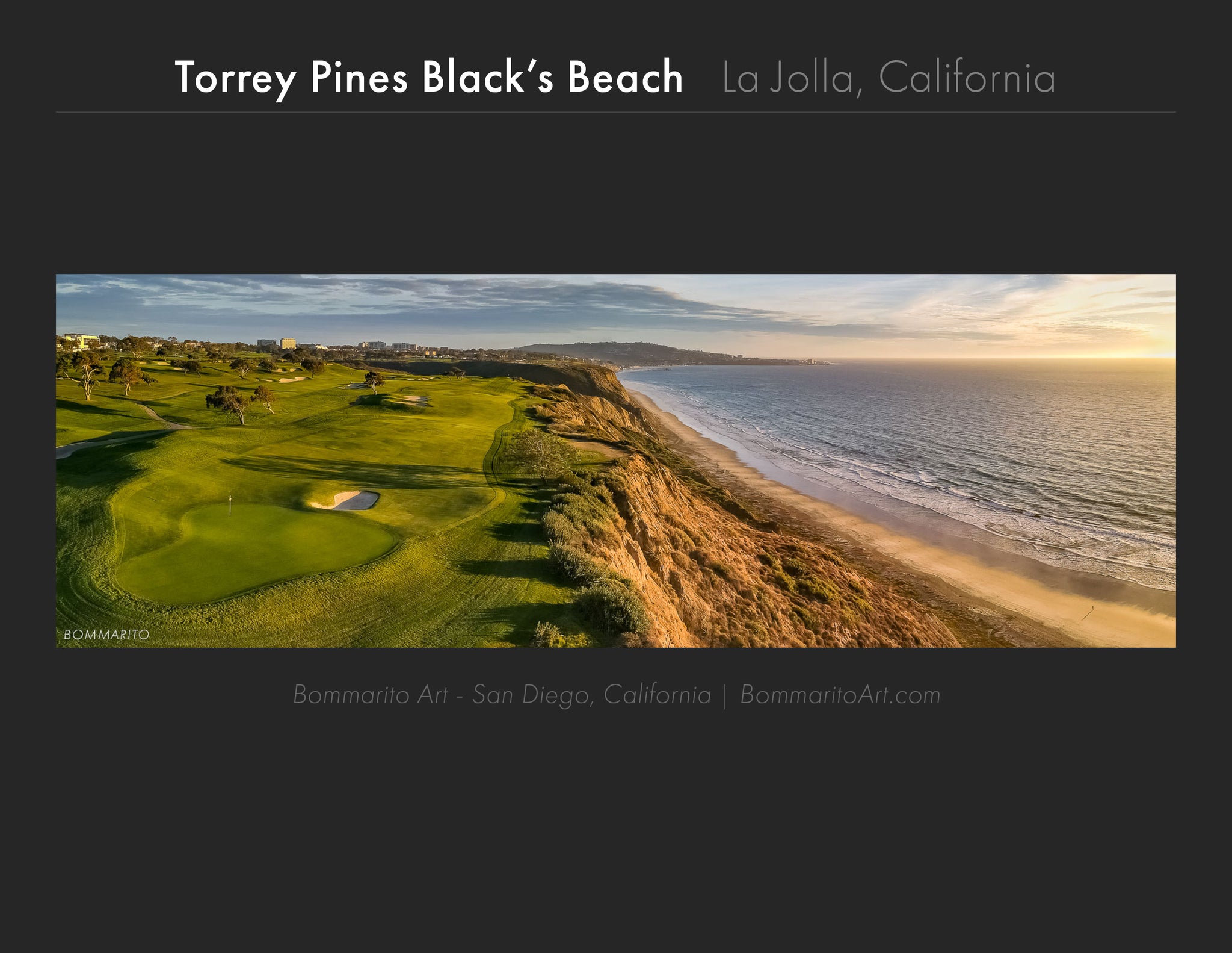 Torrey Pines South Golf Course - San Diego Fine Art Landscape Photography by Daniel Bommarito