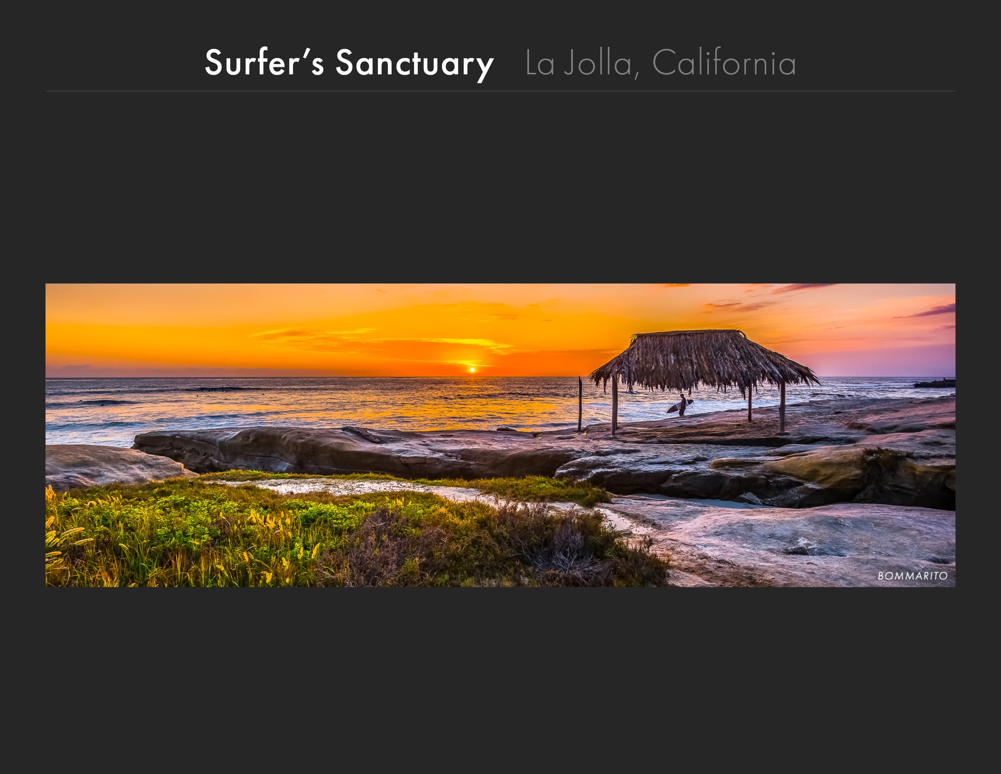 La Jolla Surfer Art, Bommarito Art Prints, San Diego Art Prints