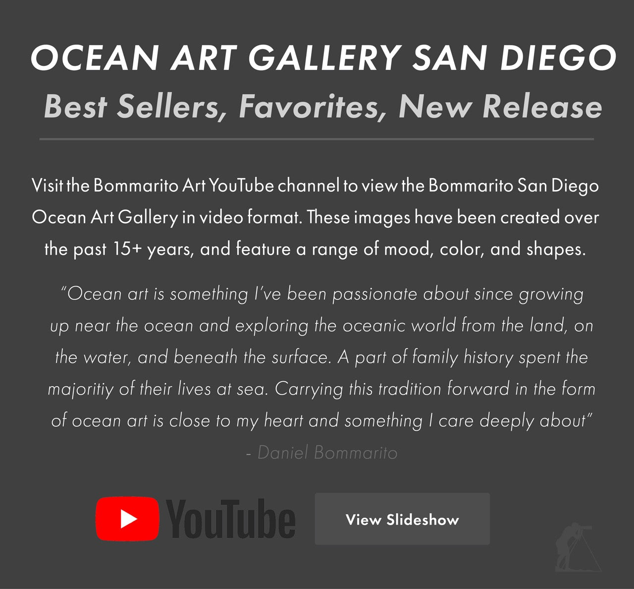 Ocean Art San Diego, Ocean Art Galleries, Aaron Chang, Aaron Chang Ocean Art Galleries, Peter Lik San Diego, Clark Little Waves Hawaii, Jeff Bommarito, Daniel Bommarito, Bommarito St Luis, Bommarito Auto, Bommarito Design