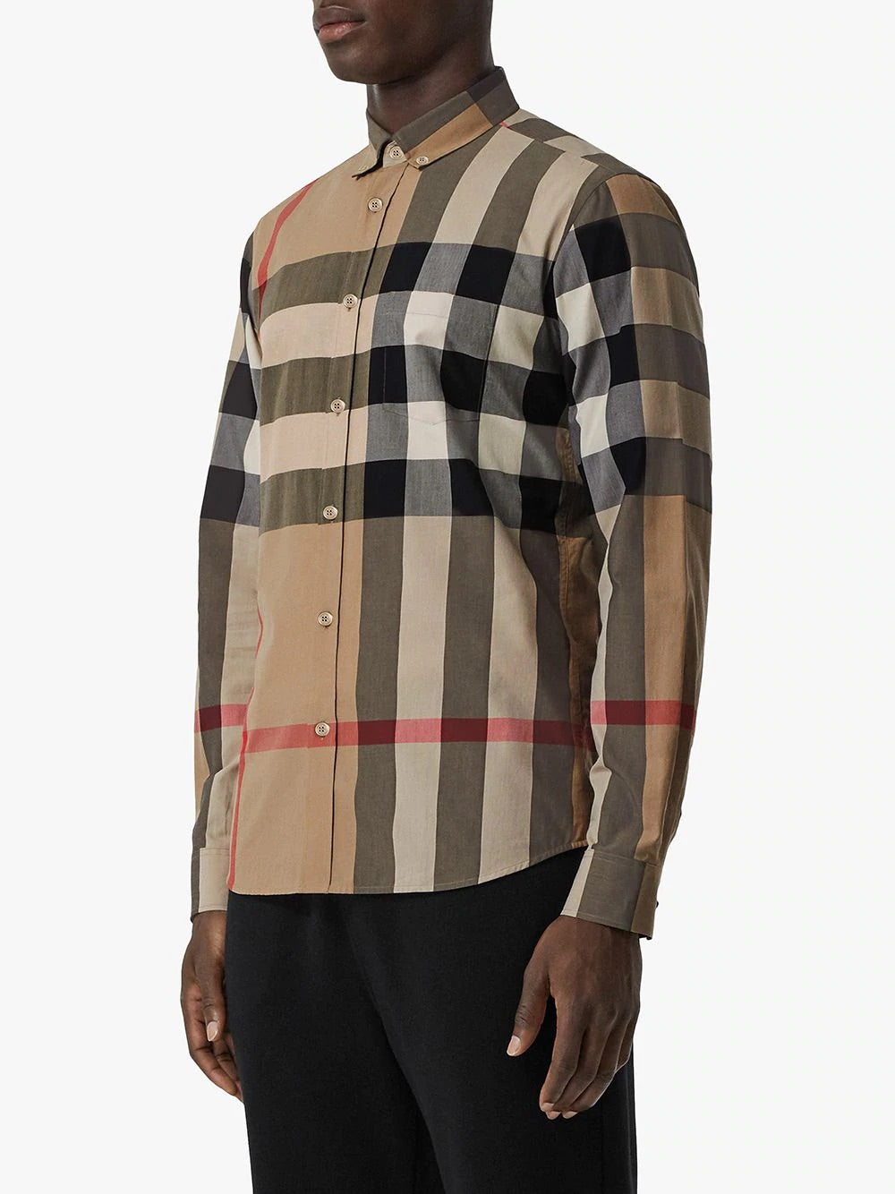 burberry monogram fleece jacquard jacket