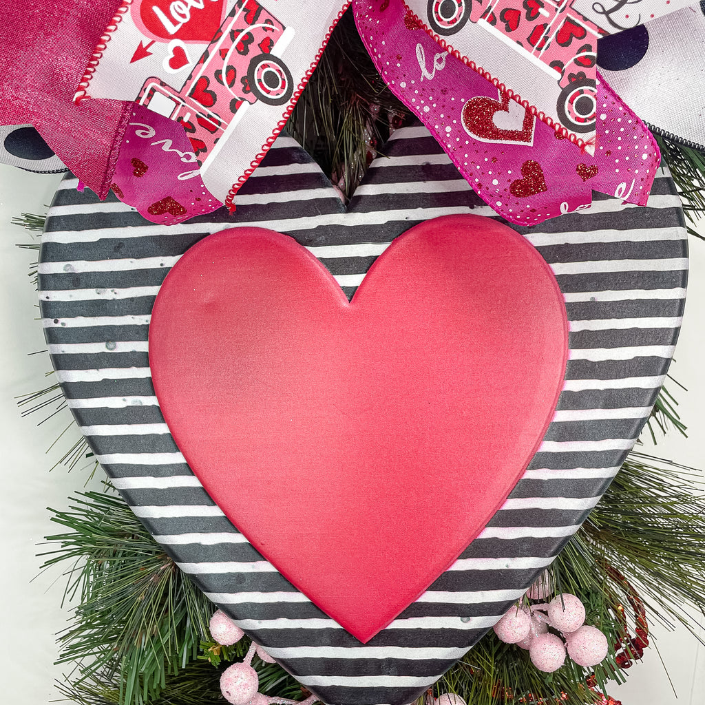 Glitter Heart Twig Spray – Miss Cayce's Wonderland