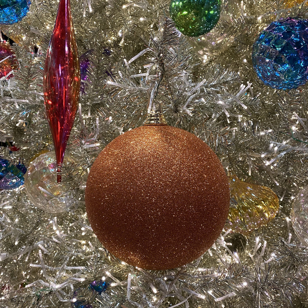 100MM Plastic Ball Ornament: Candy Apple Gold (Set of 4) [157091] 