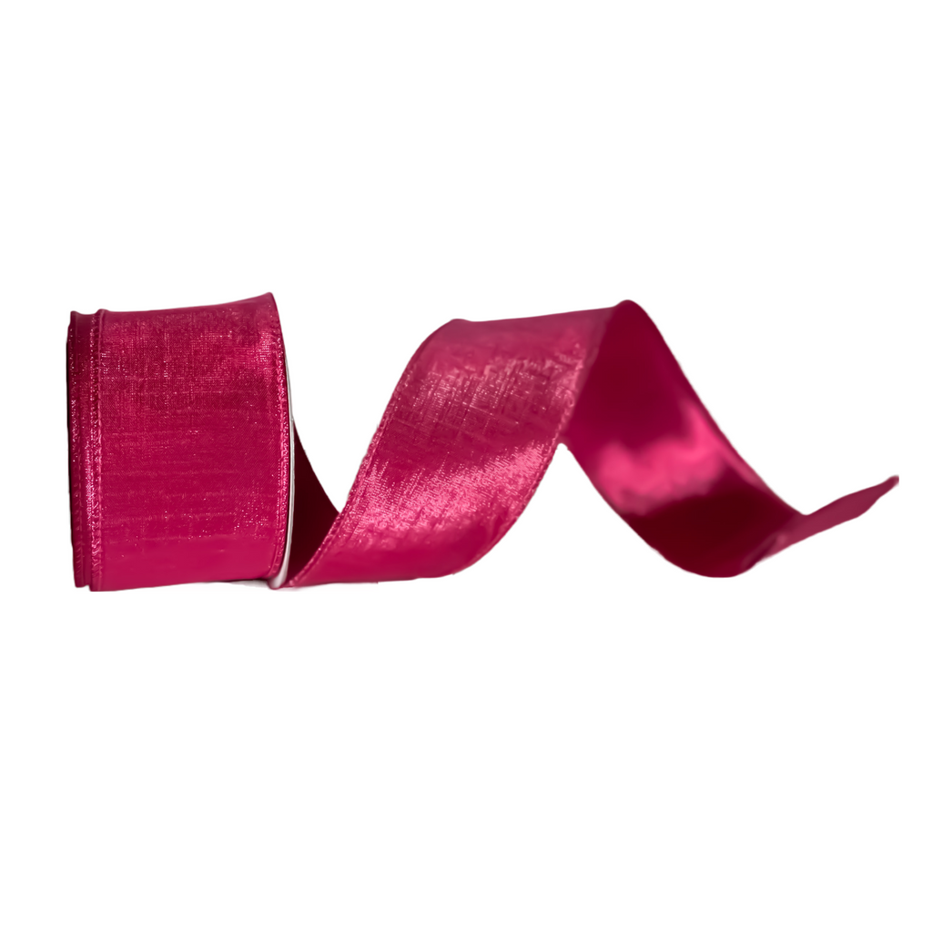 Fuchsia Velvet Ribbon (5/8 x 10 yards)-VEL1-FS