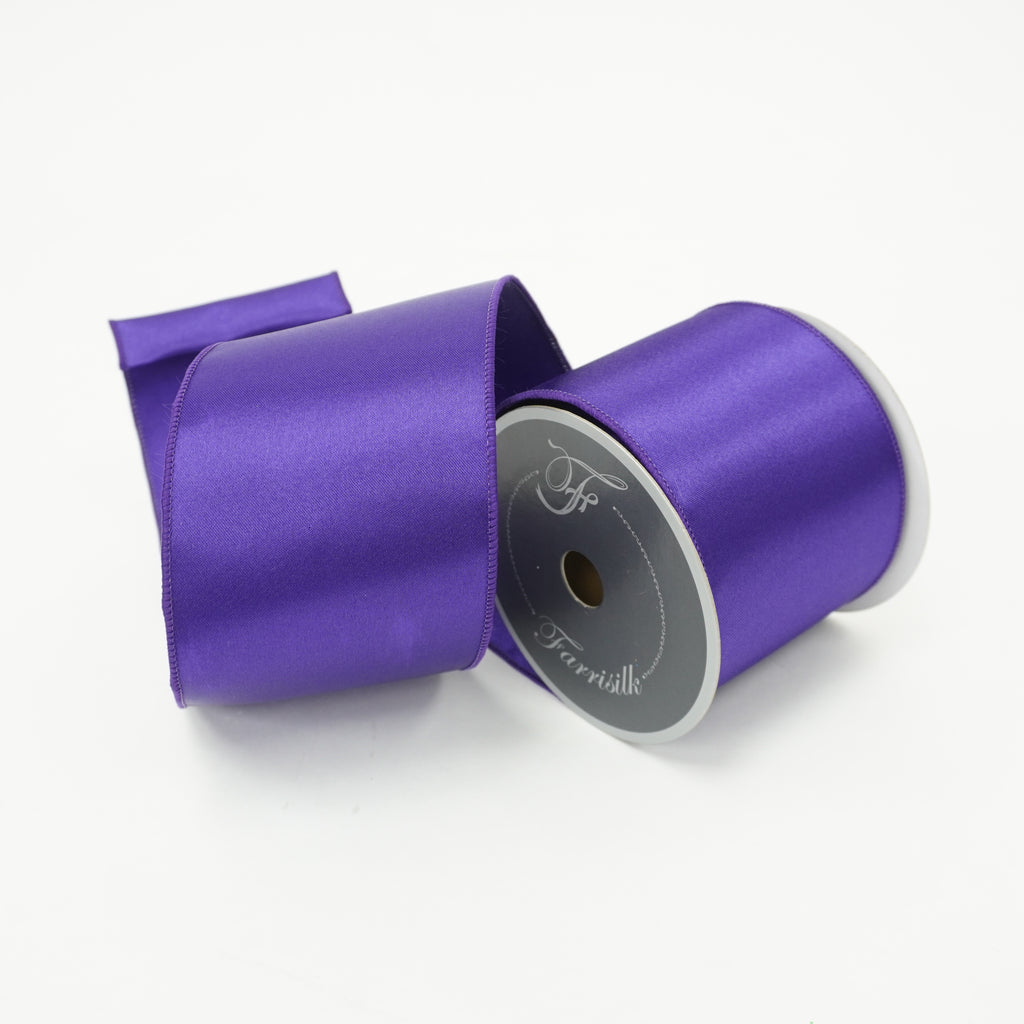 Purple and Black Luster Cord Ribbon, 1.5 X 10YD – Miss Cayce's Wonderland