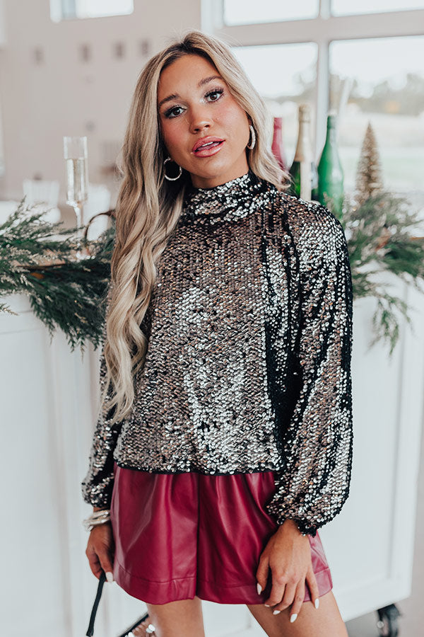 Mesmerizing Sight Sequin Top • Impressions Online Boutique