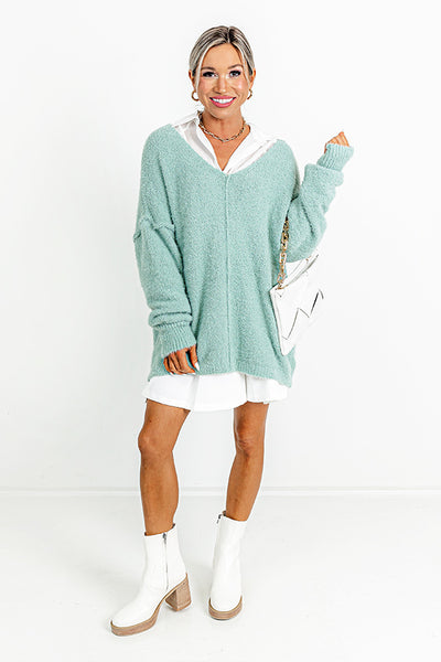 Flow And Chill Luxe Oversized Sweatshirt