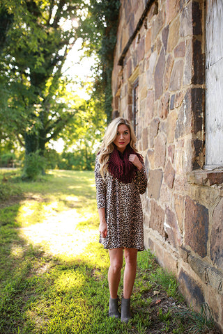 chasing autumn featuring leopard print