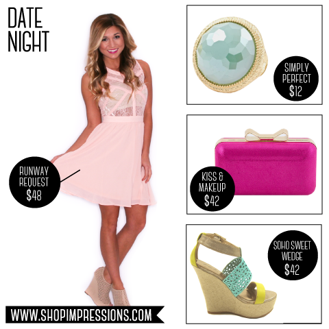 Date Night Dress and Accessories 