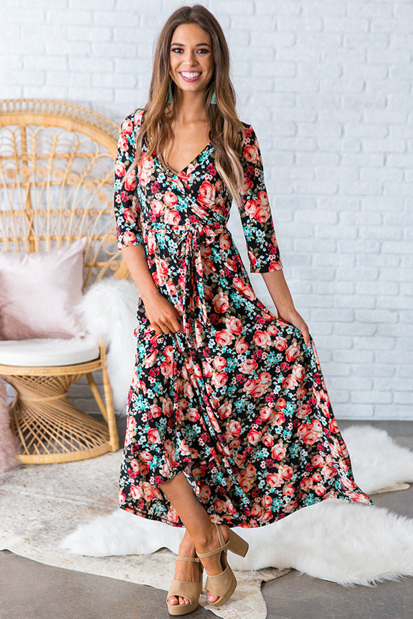 The Fields Of Pretty Maxi In Peony Party • Impressions Online Boutique