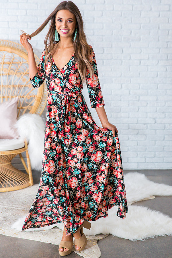 The Fields Of Pretty Maxi In Peony Party • Impressions Online Boutique