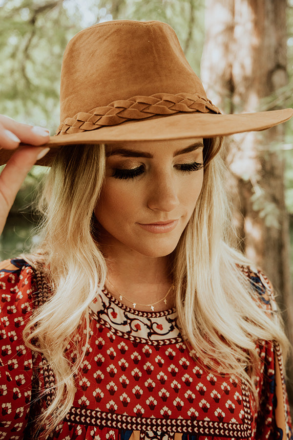 Blame It On My Roots Hat in Camel • Impressions Online Boutique