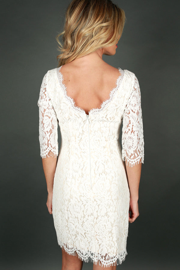 Sweetest One Of All Lace Dress • Impressions Online Boutique