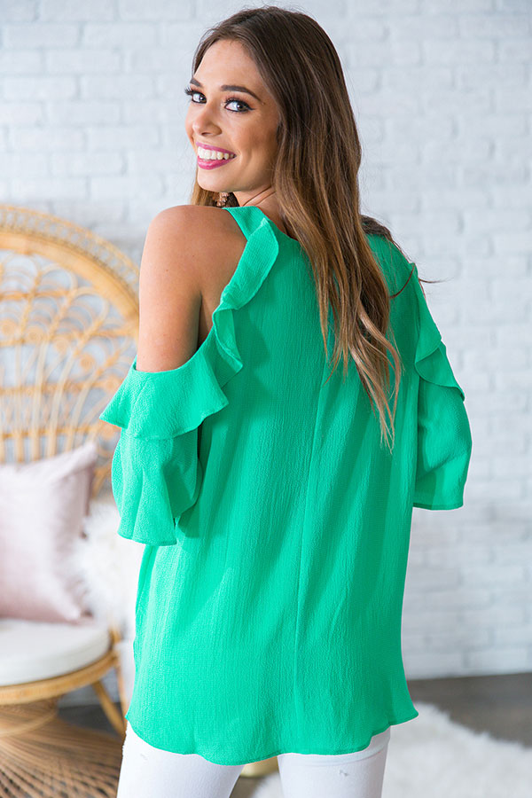 Italian Vacation Shift Top in Mint • Impressions Online Boutique