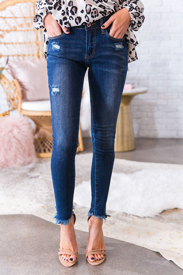 The Goldie Mid Rise Skinny