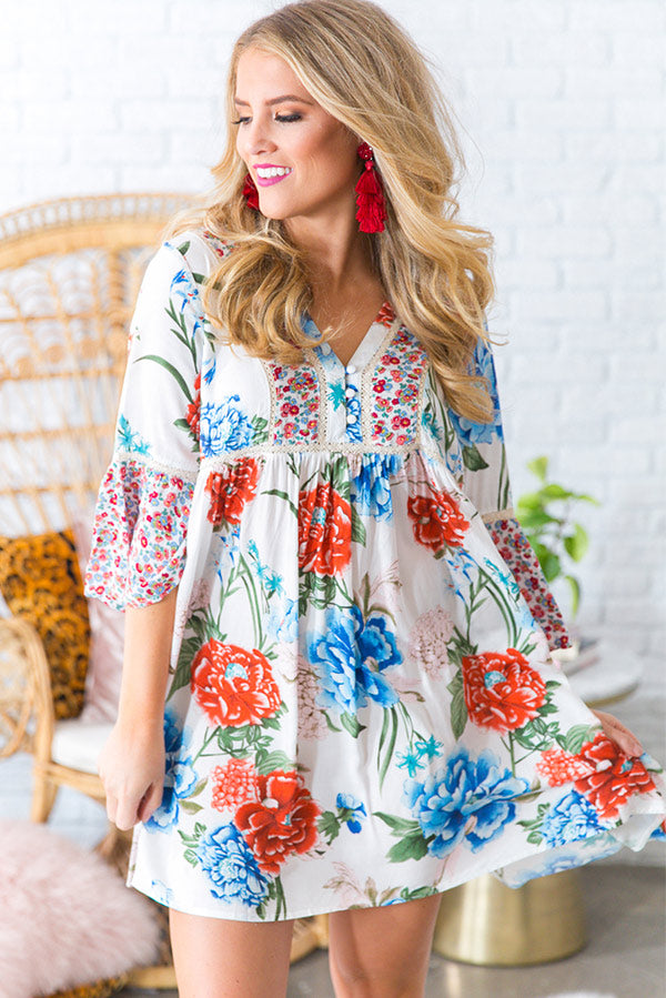 Garden Luxe Shift Dress • Impressions Online Boutique