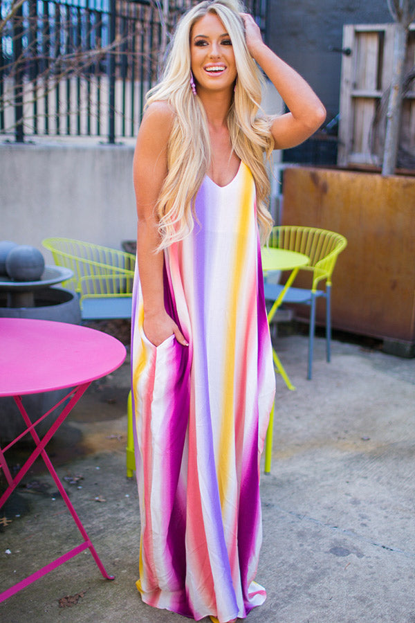 To Dye For Maxi Dress in Pink • Impressions Online Boutique