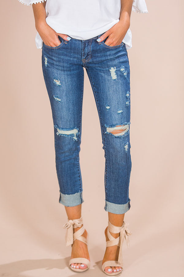Coastal Cutie Relaxed Ankle Skinny • Impressions Online Boutique