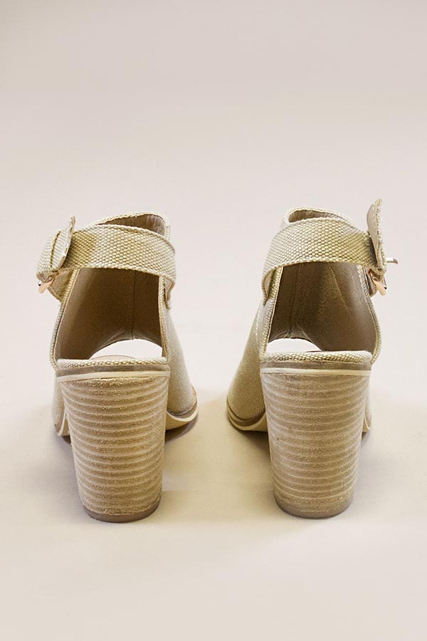 Hamptons Chic Peep Toe Heel • Impressions Online Boutique
