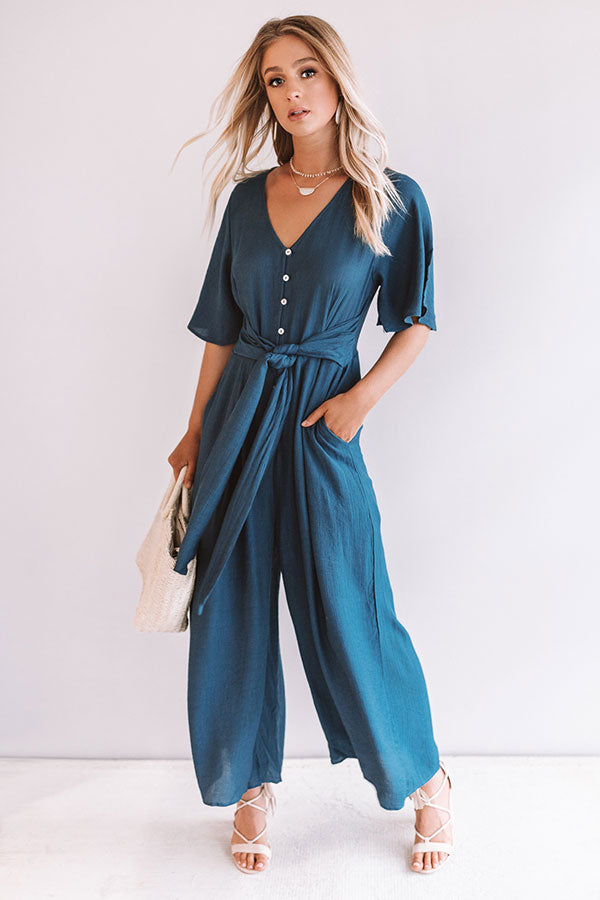 Caribbean Oasis Jumpsuit • Impressions Online Boutique