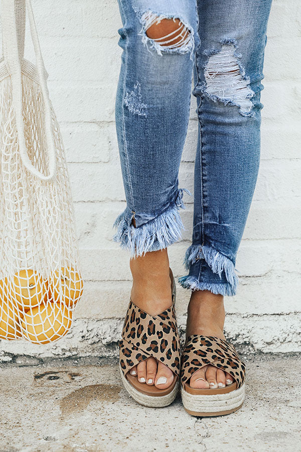 The Becca Espadrille in Leopard • Impressions Online Boutique
