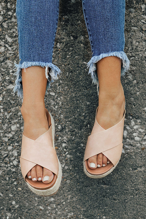 The Becca Espadrille in Iced Latte • Impressions Online Boutique