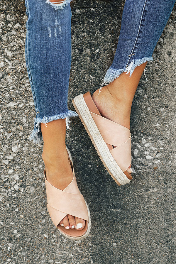 The Becca Espadrille in Iced Latte • Impressions Online Boutique