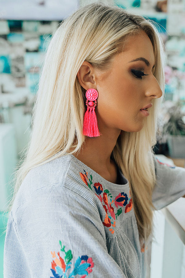 a scalloped pink dress  a lonestar state of southern