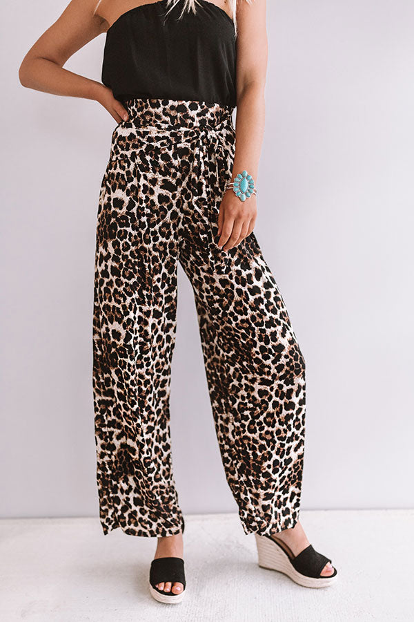 Times Square Leopard Pants • Impressions Online Boutique
