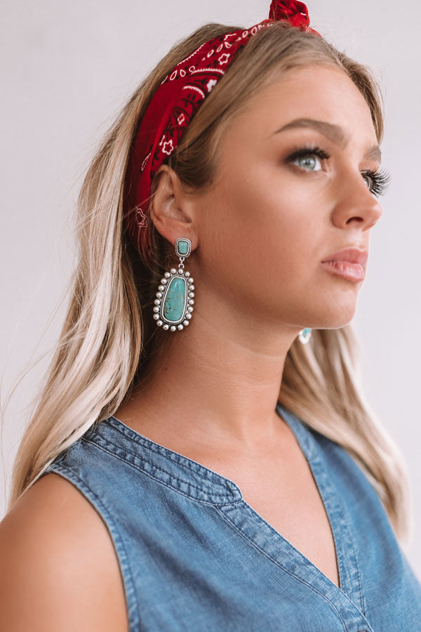 Dubai Turquoise Earrings