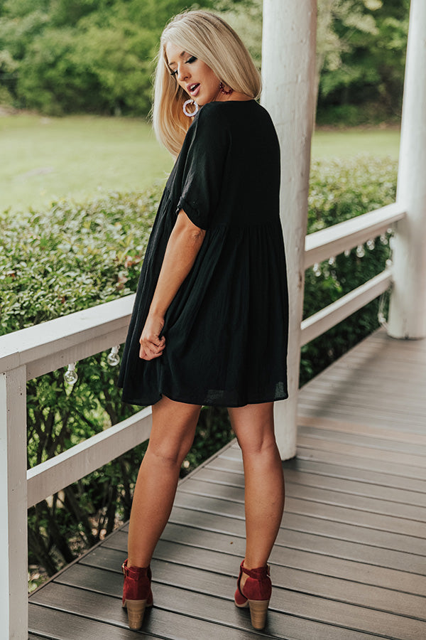 Soho Livin' Tunic Dress in Black • Impressions Online Boutique • Page: 1