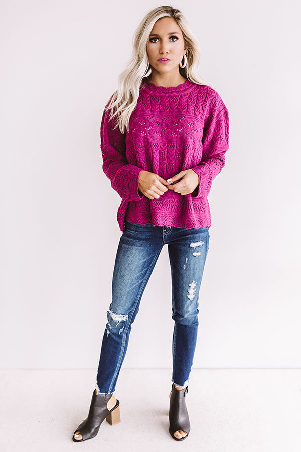 Boston Babe Knit Sweater • Impressions Online Boutique