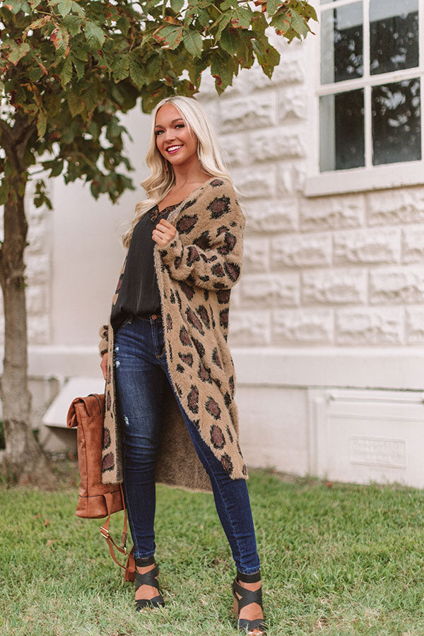 Drive Me Wild Leopard Cardigan • Impressions Online Boutique