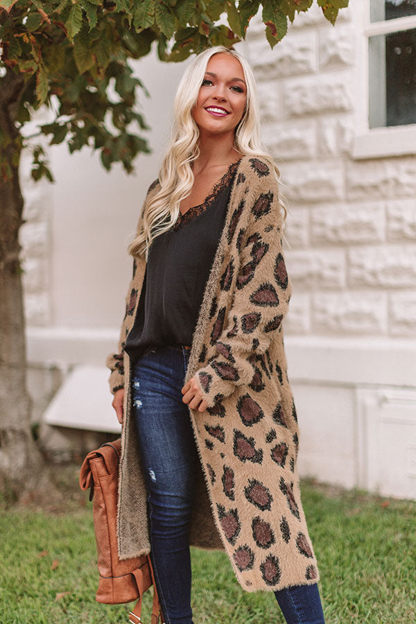 Drive Me Wild Leopard Cardigan • Impressions Online Boutique