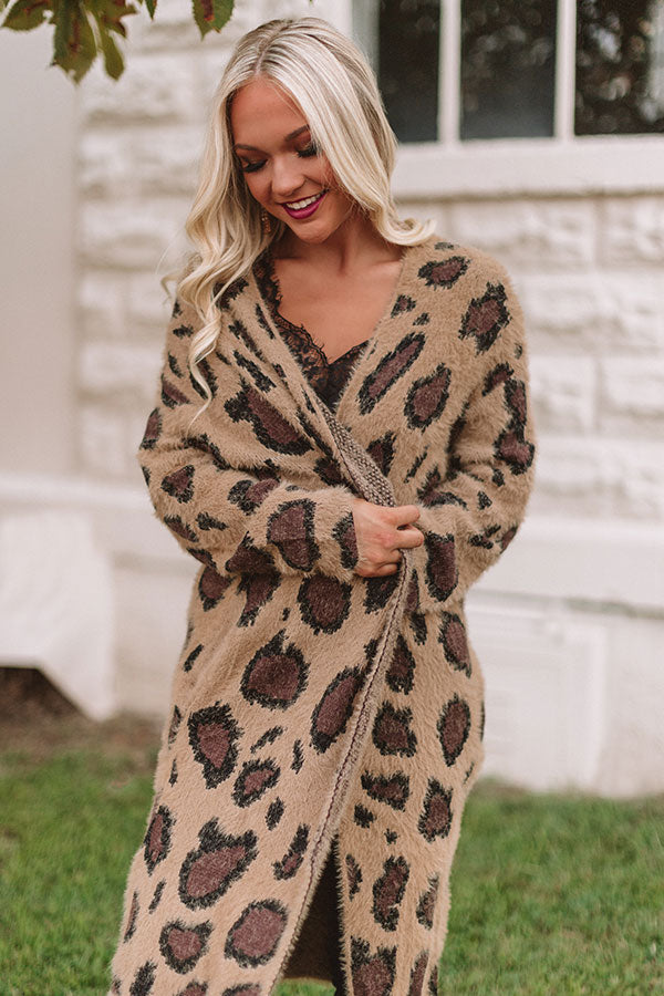 Drive Me Wild Leopard Cardigan • Impressions Online Boutique