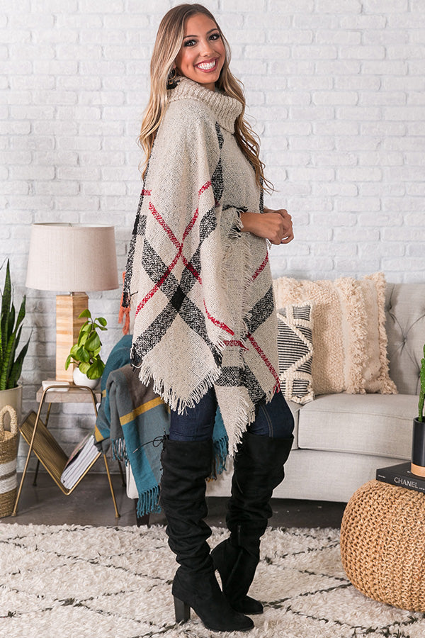 All Snuggled Up Poncho • Impressions Online Boutique