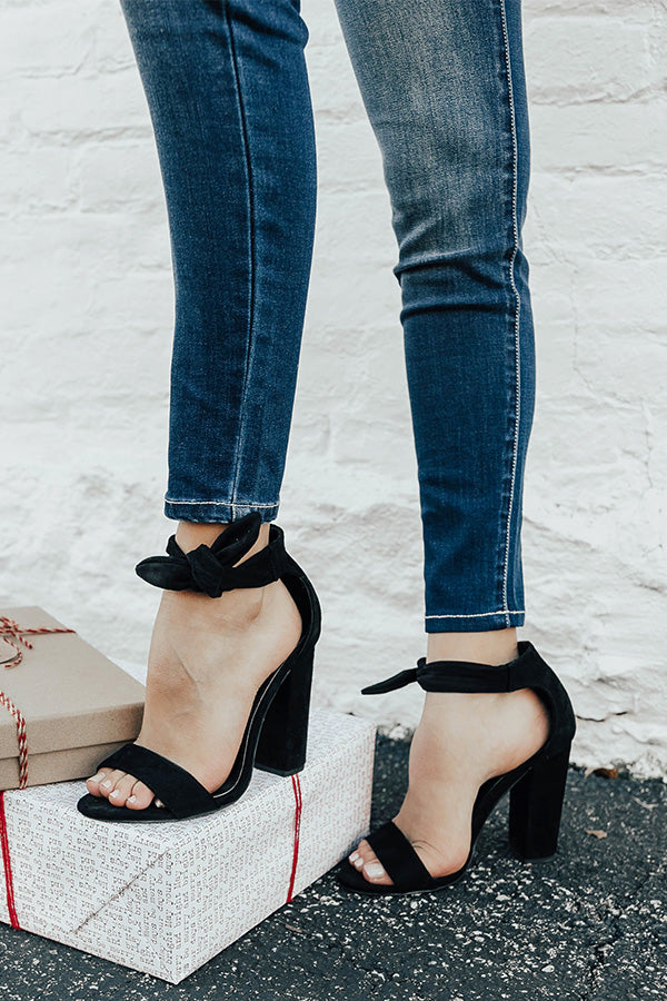 The Ember Heel In Black • Impressions Online Boutique