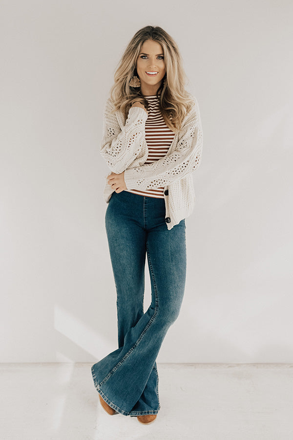 Judy Blue Classic Dark Wash Flare Jeans · Filly Flair