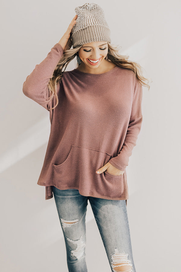 Cider Divine Shift Top In Heirloom Lilac • Impressions Online Boutique