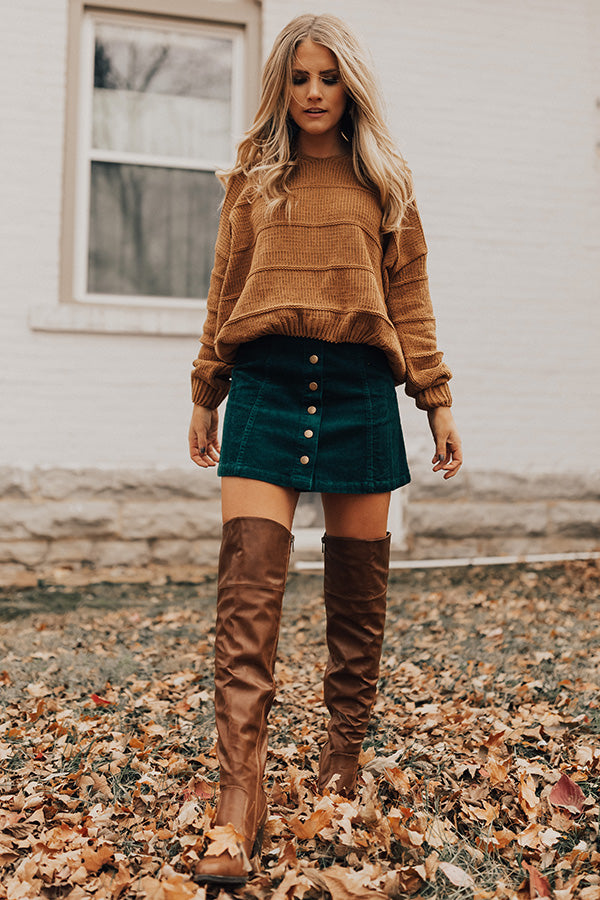 The Hazel Button Down Skirt • Impressions Online Boutique