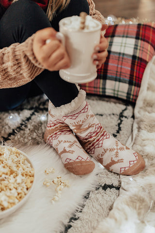 Cozy Christmas Socks - Style I / One Size