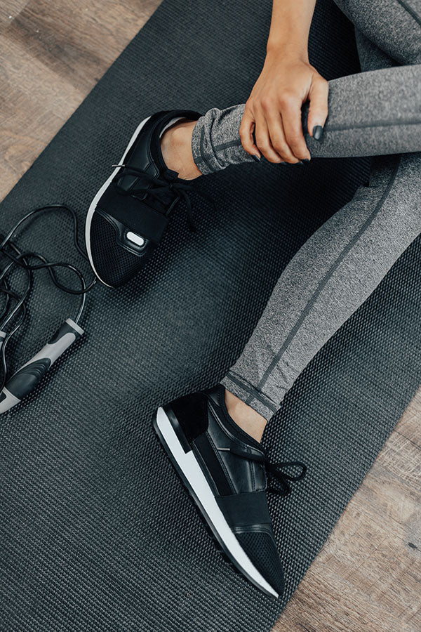 The Skye Sneaker in Black • Impressions Online Boutique