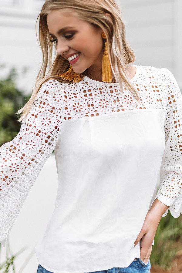 Florence Feels Crochet Top • Impressions Online Boutique