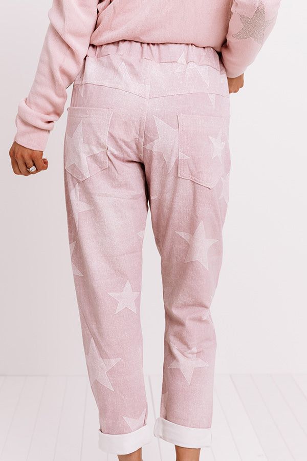 Seeing Stars Sequin Trim Jogger • Impressions Online Boutique