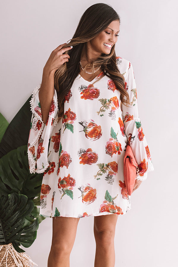 Bungalow Bombshell Floral Shift Dress • Impressions Online Boutique